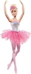 Barbie Dreamtopia Twinkle Lights Posable Ballerina Барби Балерина HLC25