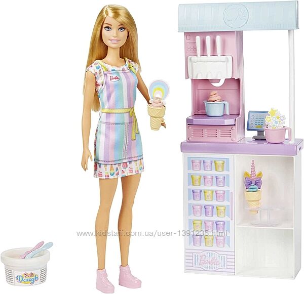 Barbie Ice Cream Shop Магазин морозива HCN46