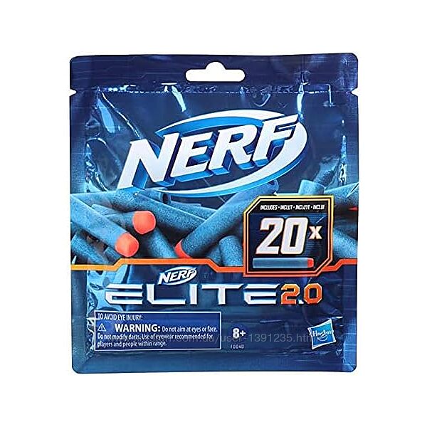 Набір стріл Nerf Elite 2.0 20 шт F0040