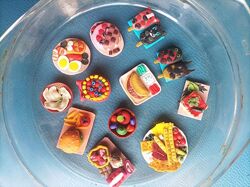 Реалистичная еда для кукол барби и лол ручной работы 