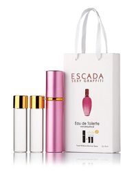 Міні-парфуми з феромонами жіночий Escada Sexy Graffiti 3x15 мл