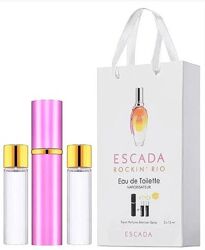 Жіночі міні парфуми з феромонами Escada Rockin&acute Rio 3х15 мл