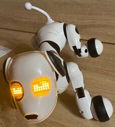 Интерактивная собака робот на радиоуправлении 9007A, делает трюки, св, зв