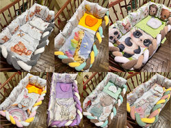Комплект детского постельного белья, Nuage, бортики подушки в кроватку