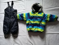 Зимовий комплект Lenne курточка та напівкомбінезон. Розмір 80.