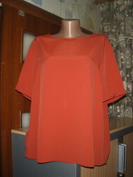 Яркая шифоновая летняя блуза, размер ХL - 52 - 18