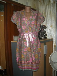 Шикарное платье на подкладе, этностиль, размер ХL - 18 - 52