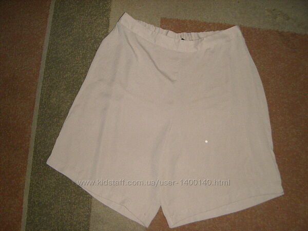 Легкие шорты с широким поясом, размер 18 - XL - 52