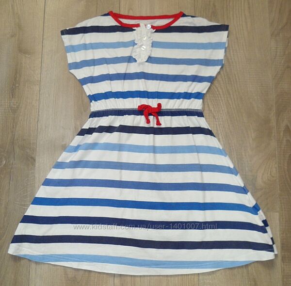 Красивое полосатое платье Текс