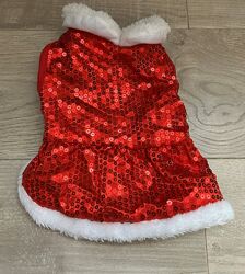 Новогодний наряд для маленькой собачки