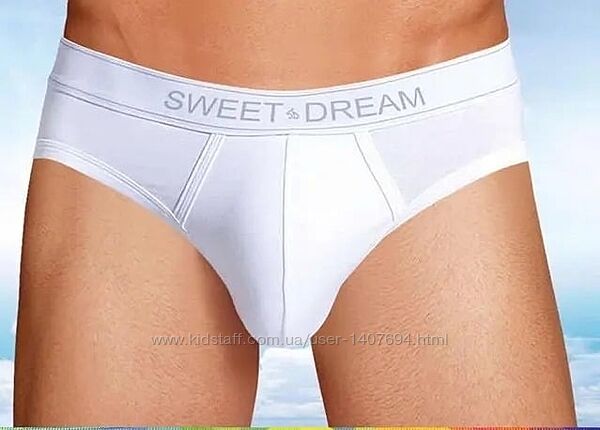 Брифы мужские Sweet Dream - - білий - ціна за 1 шт