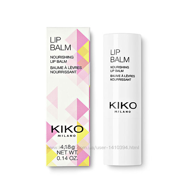 Kiko Milano Бальзам для губ LIP BALM / Ніжний скраб для губ LIP SCRUB