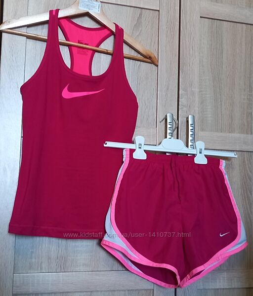 Комплект/спортивный костюмшорты и майка Nike, оригинал.