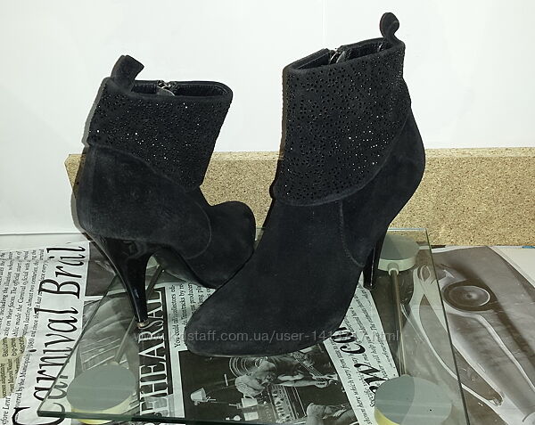 Детская обувь Ботинки подростковые на каблуке CUSSI размер 35