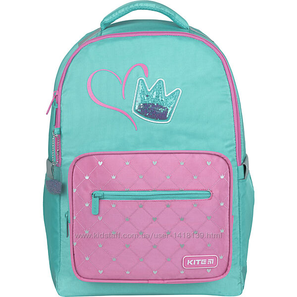 Рюкзак шкільний Kite K22-770M-3 Charming Crown М для дівчинки 6-10років