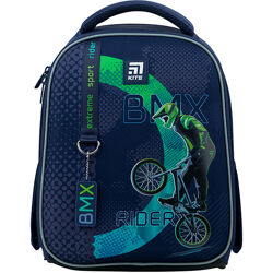 Рюкзак шкільний каркасний Kite BMX K22-555S-10 для хлопчика в 1-4клас