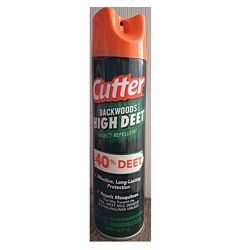 Аерозоль від комарів Cutter Backwoods Insect Repellent 40 Deet США