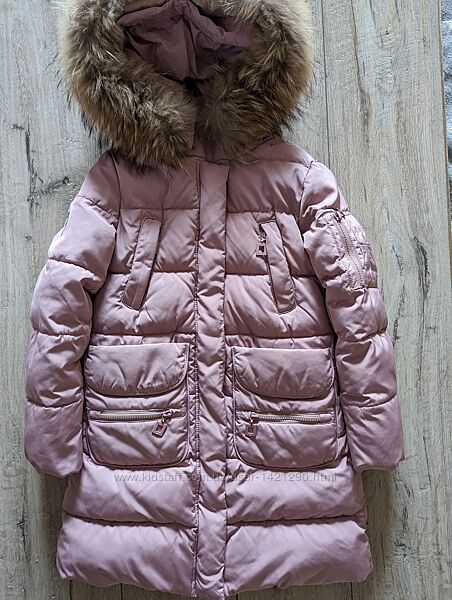 Очень теплое зимнее пальто Kiko 128-140 см 