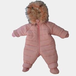 Комбенізон зимовий для дівчинки/ком-056/