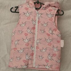 Жилетка для дівчинки 86 розмір