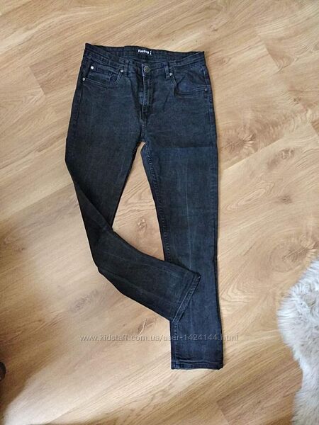 Практичні джинси чорного кольору під варенки  Firetrap 32 S  L 30