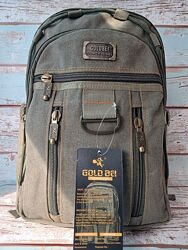 Якісний брезентовий рюкзак gold be 