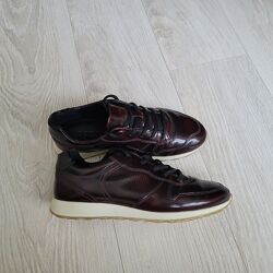 Кросівки шкіряні лакові б/в Оригінал Ecco рр.36