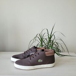 Кеди високі шкірні Оригінал Lacoste Ampthill Terra рр.40