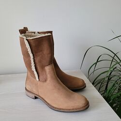 Чобітки шкіряні утеплені Оригінал Ecco Sartorelle 25 249303 рр.39
