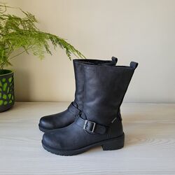 Чобітки шкіряні зимові Оригінал Ecco Elaine 720122 рр.31