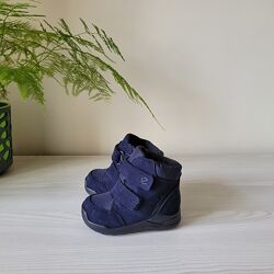 Чобітки шкіряні зимові Оригінал Ecco Urban mini 754781 р.20