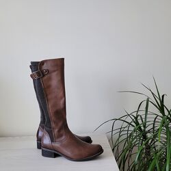 Чобітки шкіряні ОРИГІНАЛ Caprice рр.37.5