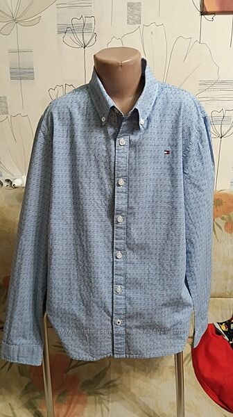 Рубашка с длинным рукавом TOMMY HILFIGER парня 13-14 лет, рост 164 см