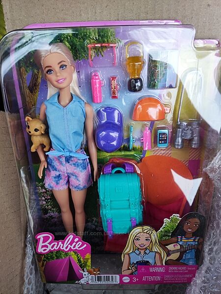 Лялка Барбі Barbie кемпінг малібу
