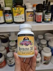 Source Naturals, Ресвератрол, 200 мг, 60 таблеток