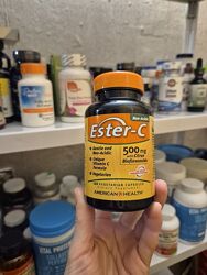 American Health, Ester-C с цитрусовыми биофлавоноидами, 500 мг, 120 капсул