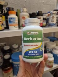Best Naturals, Берберин, 500 мг, 120 капсул