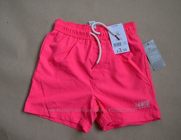 Шорты George девочке 110/116, на 4-5-6 лет