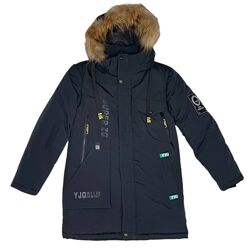 Куртка-пальто зимове для хлопчика к23-6
