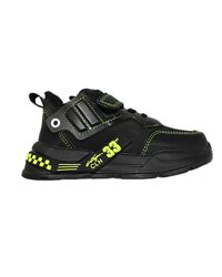 Демисезонні Хайтопи кросівки в чорному кольорі для хлопчика арт.0221-e