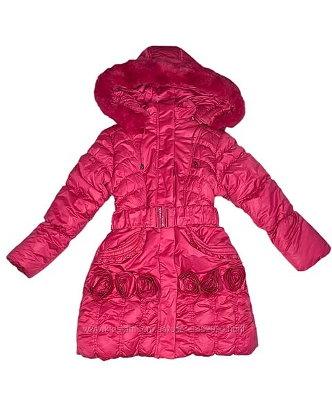 Пальто зимове для дівчинки арт. 307 ohccmith