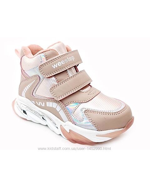 Демісезонні черевики для дівчинки в рожевому кольорі арт.058765660