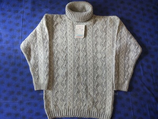 Новый  Свитер-туника с хомутом Nahar, пр-во Индия. Размер 50-52