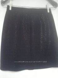 черная юбка-карандаш на девочку-подростка