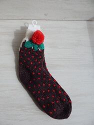 Домашние теплые вязаные носки Next, One size