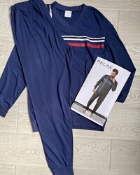 Мужская пижама домашний костюм Normann от Lidl Германия, реглан, штаны