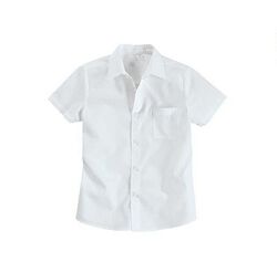 Белая рубашка с коротким рукавом тенниска в школу Smart Start