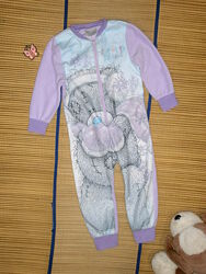 Пижама теплая кигуруми для девочки 2-3года