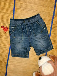Шорты джинсовые для мальчика 3-4года