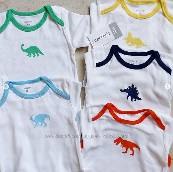 Набір боді Carter´s 5 шт 12М 72-78 см